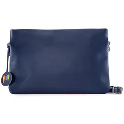 Mywalit Umhängetasche Leder 25 cm  blau