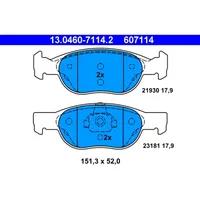 ATE Bremsbelagsatz Scheibenbremse Vorne 13.0460-7114.2 für Fiat Punto |