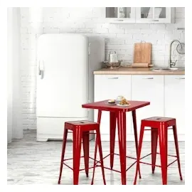 HJH Office Bartisch VANTAGGIO HIGH T Rot