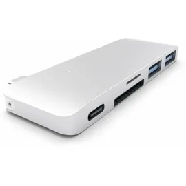 Satechi USB-C Passthrough Hub Silber für Macbook 12"