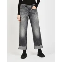 Gang Loose-fit-Jeans 94ROBERTA mit übergroßen aufgesetzten Taschen grau 28