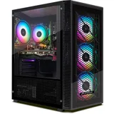 STGsivir Gaming PC, Intel 10th Gen 3.5 GHz, AMD Radeon RX 580 8GB GDDR5, 16GB RAM, 512GB SSD, WLAN 600M, BT 5.0, RGB Lüfter x 4, Windows 11, Gamer PC Computer Desktop