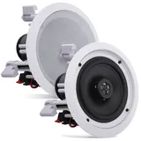 Pyle Audio 16,5cm Deckenlautsprecher weiß