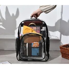 eulihent Durchsichtiger Rucksack Transparent