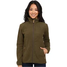 Fjällräven Stina Fleecejacke, Dark Olive, XS EU