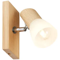 Brilliant Wandspot Forest Holz E14 max. 28W schwenkbar