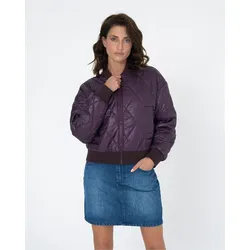 Steppjacke FRESHLIONS "Andrea", Herren, Gr. XL, lila, 100% Polyester, unifarben, casual, Langarm, Jacken, mit weicher Textur