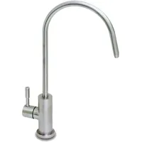 BieTal BieTal® 1-Wege C-Auslauf Elegance Edelstahl gebürstet