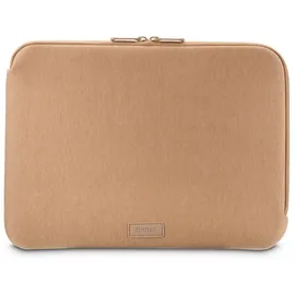 Hama Laptop-Sleeve Jersey von 34 - 36 cm (13,3 - 14,1), Sand