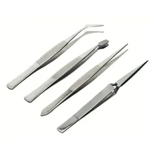 Peter Bausch GmbH & Co. KG Pinzetten-Set 4-teilig rostfrei 105-120mm