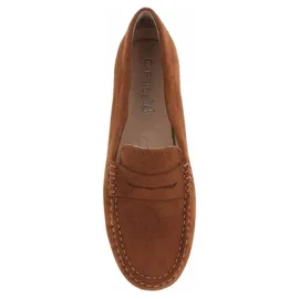 CAPRICE Airmotion Damen Cognac Suede 37