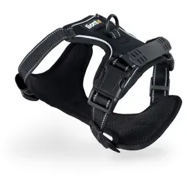 LIONTO Hundegeschirr Schwarz XL