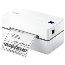 Inateck Bluetooth Thermo-Etikettendrucker, Kabelloser 4x6 Versandetikettendrucker für Versandpakete, Kompatibel mit iPhone, Android, iPad, Windows, MacOS, Chrome, USPS