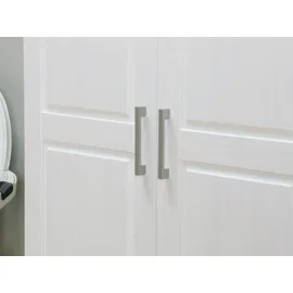 VCM Kleiderschrank Magnus 280 x 190 x 55 cm Weiß