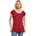 Basic mit weitem Ausschnitt Größe XS 5XL Burgundy S