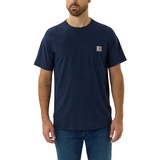 CARHARTT Force Relaxed Fit Midweight Pocket T-SHIRTS S/S 104616 - navy - XL