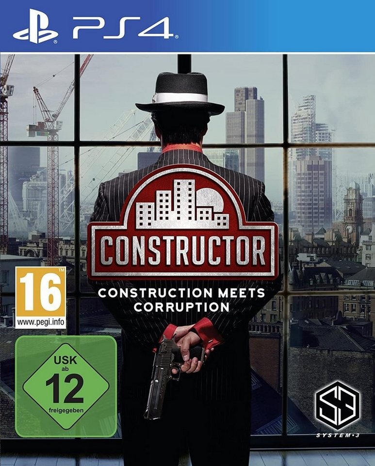 PS4 Constructor Construction meets Corruption PlayStation 4