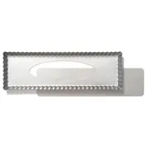 Decora Decora, 0070026 Form für Tarte mit beweglichem Boden, 35 x 11 x 2,5 cm, aus antihaftbeschichtetem Stahl, Rechteckig, Einfaches Herauslösen der Gebäcke, Professionelles Design.