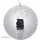 Relaxdays Discokugel Ø 30 cm Silber