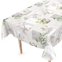 ANRO Tischdecke abwaschbar Wachstuch Wachstuchtischdecke 100 x 140cm Schnittkante