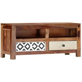 vidaXL TV-Schrank 90x30x40 cm Massivholz Akazie