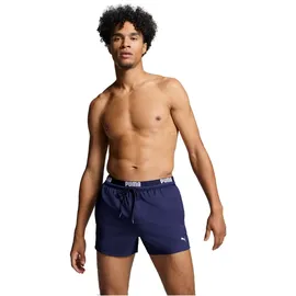 Puma Logo Badeshorts Marine S