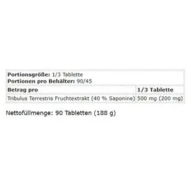 KEVIN LEVRONE Tribulus Booster 150 g Tabletten