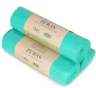 ZURAS Bio-Müllbeutel, 120 Liter Zuras- A120 , 1 Rolle = 10 Beutel