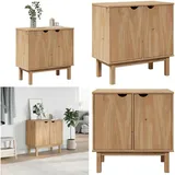 vidaXL Flurschrank OTTA 75x40x75 cm Massivholz Kiefer