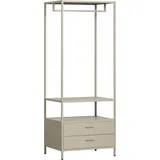 Woood Ferris Kompaktgarderobe 70 x 54 x 185 beige