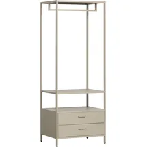 Woood Ferris Kompaktgarderobe 70 x 54 x 185 beige