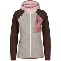Ortovox Fleece GP Classic Knit Hoodie Jacke (Größe L, rosa)
