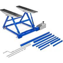 MSW Hebebühne Gummi, Stahl 1.500 kg blau