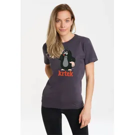 LOGOSHIRT Der kleine Maulwurf Krtek Lila XS