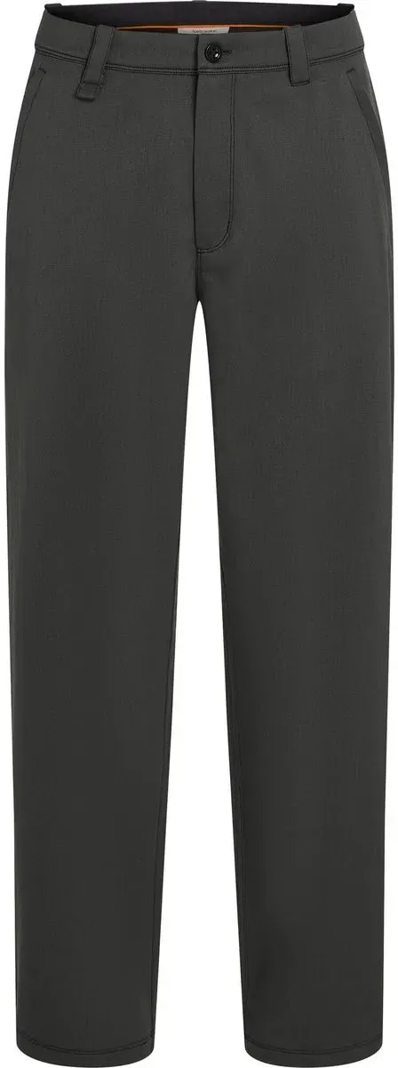 Icebreaker Men Merino Blend Cotton Twill Wander Pants obsidian/black (0D5) 36