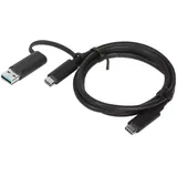 Lenovo USB-C 1 m Schwarz