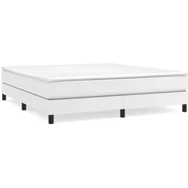 vidaXL Boxspringbett 160 x 200 cm Weiß