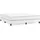 vidaXL Boxspringbett 160 x 200 cm Weiß