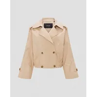 Opus Jacke mit seitlichen Eingrifftaschen Modell Hedie Sand, 38