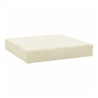 VidaXL Palettenkissen Creme 60x60x8 cm Oxford-Gewebe