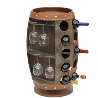 DanDiBo Ambiente Weinregal 45 x 71 x 45 cm Braun