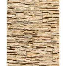 EDEM 1003-31 Tapete Steintapete 10,05 m x 0,53 m 5,33 m2 Beige/Braun