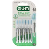 Die TRAV-LER® Interdentalbürste mit 6 Stück bietet eine effektive Lösung zur Ent