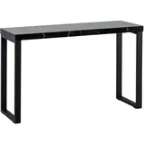 FineBuy Konsolentisch 120 x 40 x 76 cm Schwarz