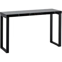FineBuy Konsolentisch 120 x 40 x 76 cm Schwarz