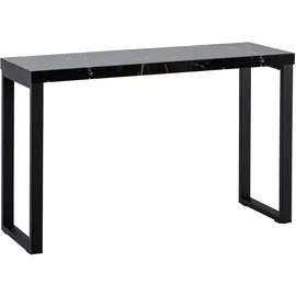 FineBuy Konsolentisch 120 x 40 x 76 cm Schwarz