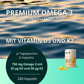 Brandl Omega 3 D3 K2 Kapseln