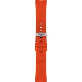 Tissot - Silikon Seastar 660/1000 Kautschuk, Orangen, Stahl Schnalle T603043445 - orange