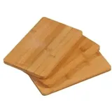 KESPER Frühstücksbrettchen Holz 3-tlg. 22 x 14 x 1 cm Beige/Braun