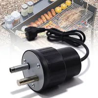 Grillmotor Drehspieß, Grillmotor Elektromotor, Braten Rotisserie Grillmotor, Universal Grillmotor für Grillspieß, Elektrogrill Motor, Robust Rotisserie Motor, BBQ Motor für Grillgeräte im Außenbereich